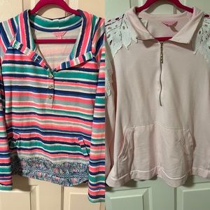 2 Lilly Pulitzer popovers size XL